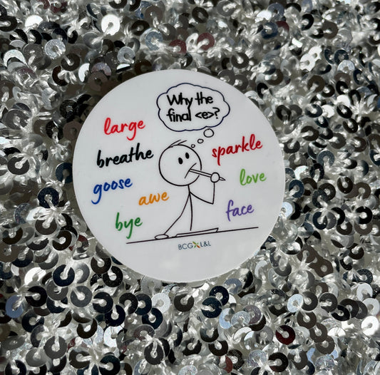 6.  Updated! Why The Final _e_?