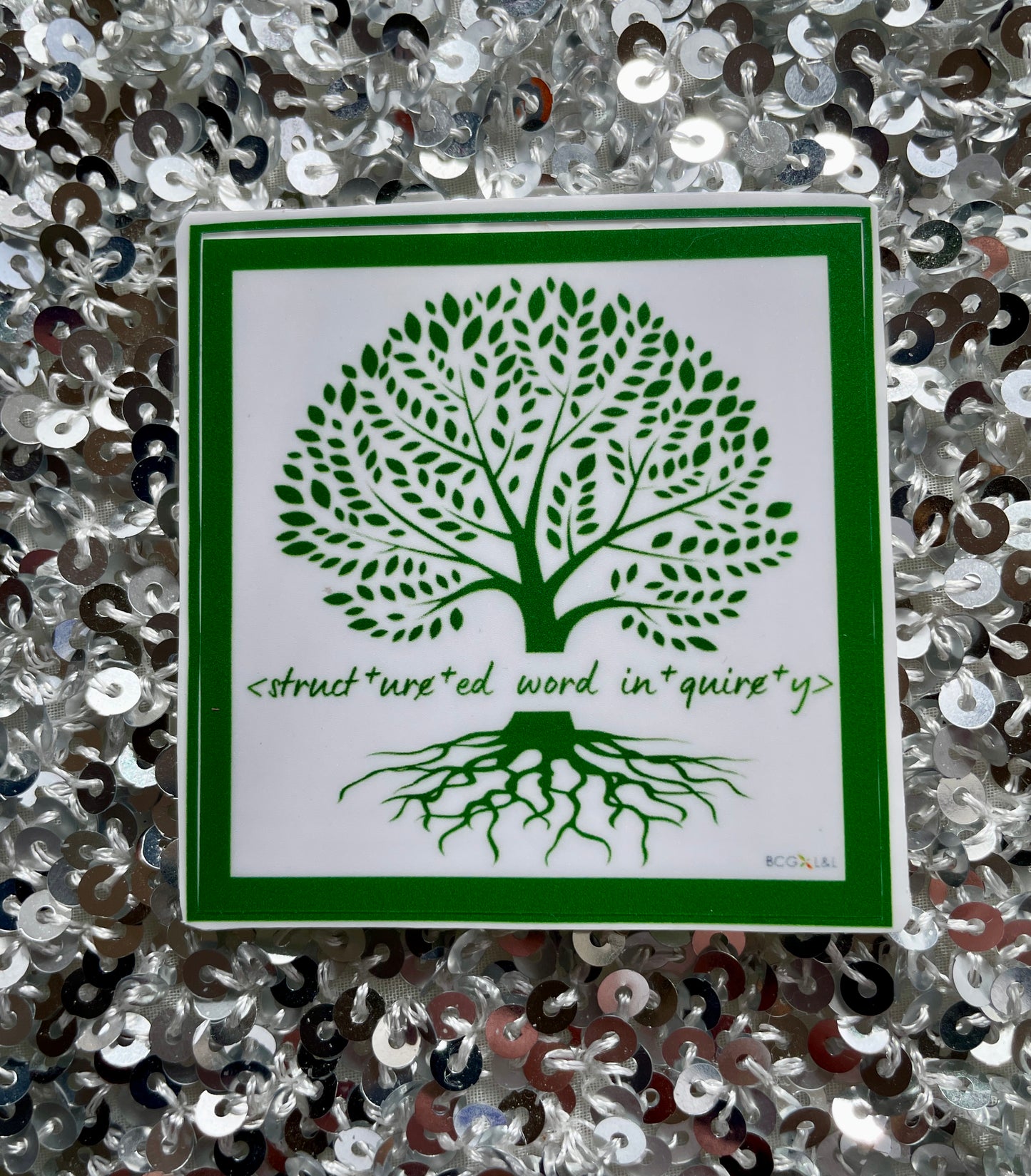 Sale: Structured Word Inquiry Tree with word sum