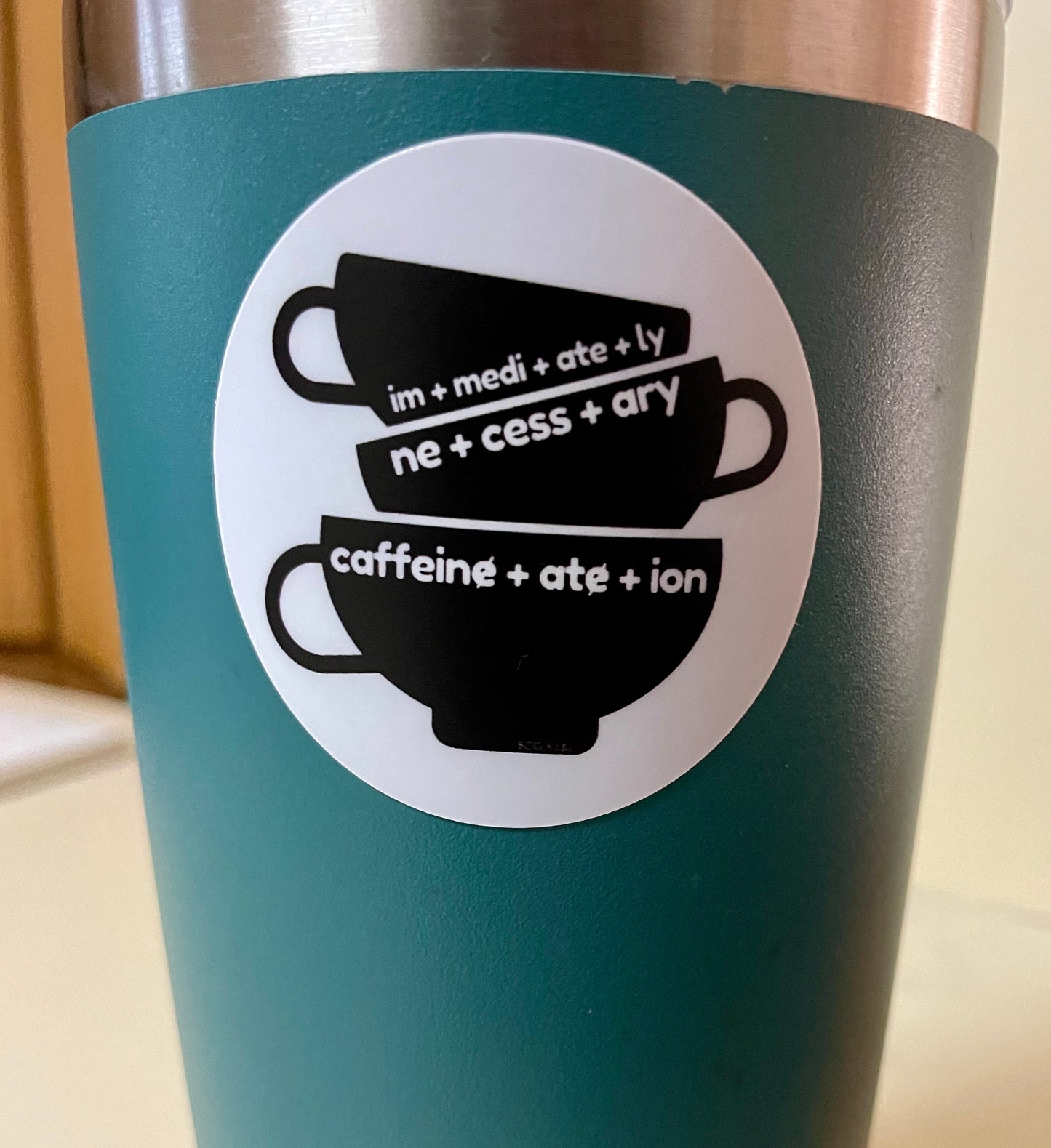 Express your need for caffeine!